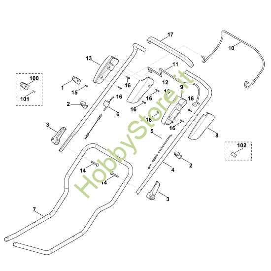 Picture of A - Manubrio MB 3.1 RT