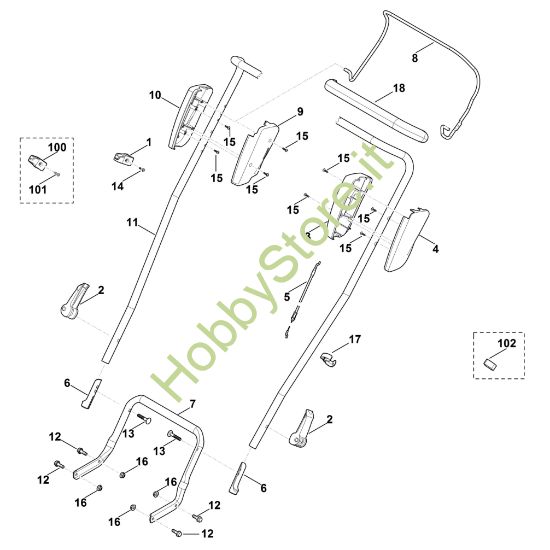 Picture of A - Manubrio MB 4.0 R