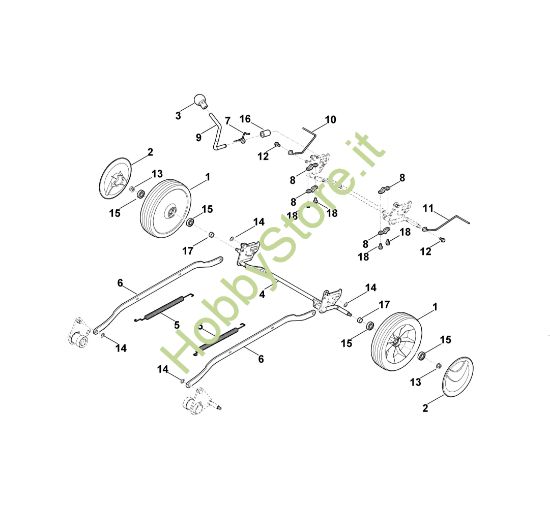 Picture of D - Regolazione altezza asse posteriore MB 4.0 RT