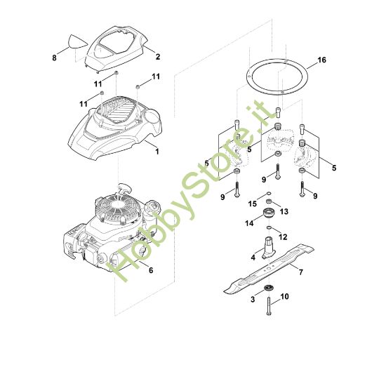 Picture of E - Motore, lama MB 4.0 RV