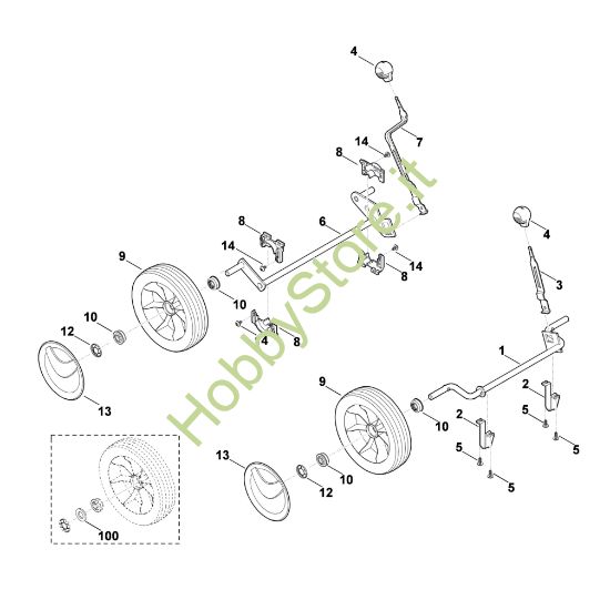Picture of C - Autotelaio MB 443.0