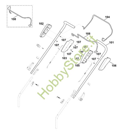 Picture of A1 - Manubrio MB 443.1 T