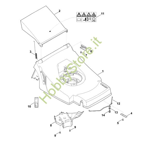 Picture of B - Corpo MB 448.0 TX