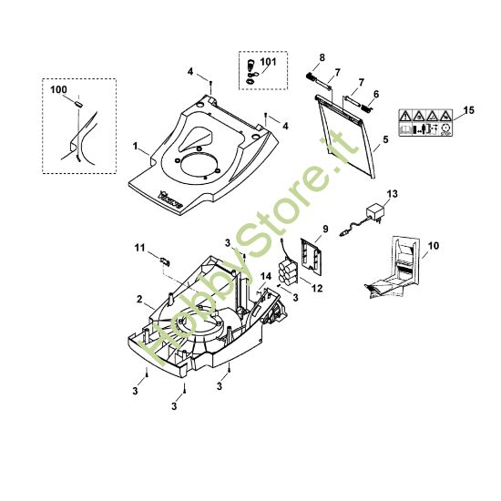 Picture of C - Corpo MB 455 C