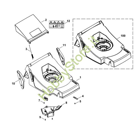 Picture of B - Corpo MB 460