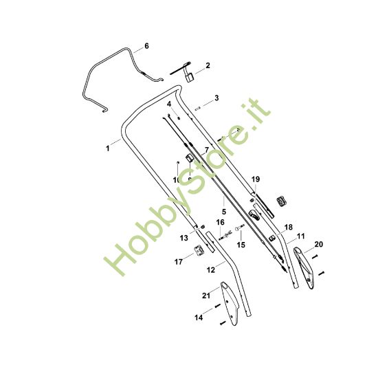 Picture of A - Manubrio MB 465