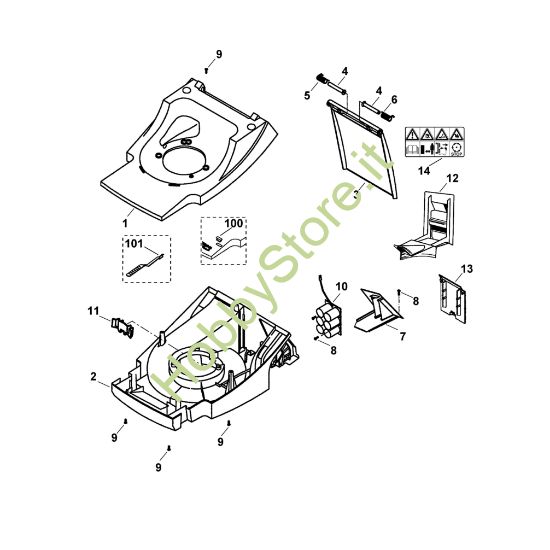 Picture of B - Corpo MB 505 M