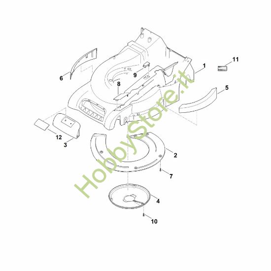Picture of D - Corpo MB 545.1