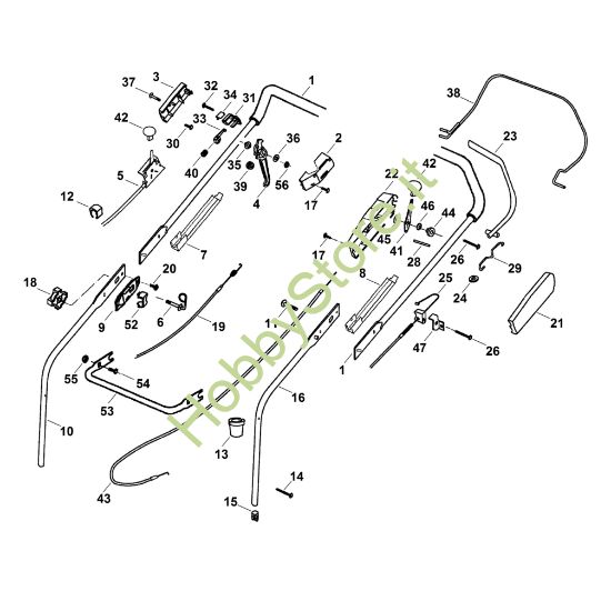 Picture of A - Manubrio MB 555 BS
