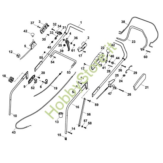 Picture of A - Manubrio MB 555 KS