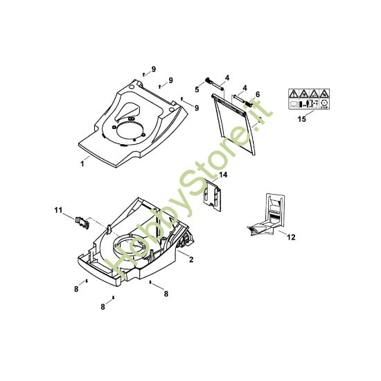 Picture of B - Corpo MB 555 MQ