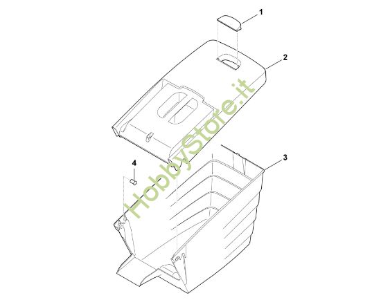 Picture of H - Cesto raccolta erba MB 650.0 OS