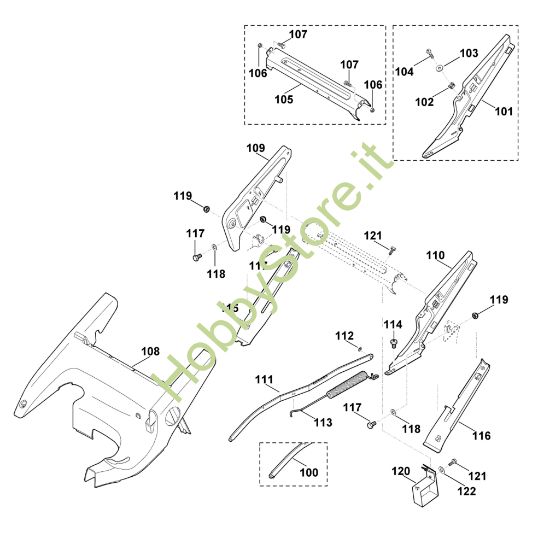 Picture of C1 - Telaio, regolazione altezza MB 650.0 VE