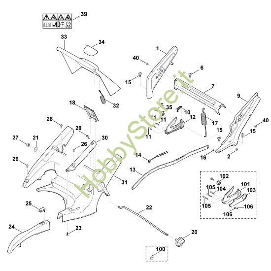Picture of C - Telaio, regolazione altezza MB 650.0 VR