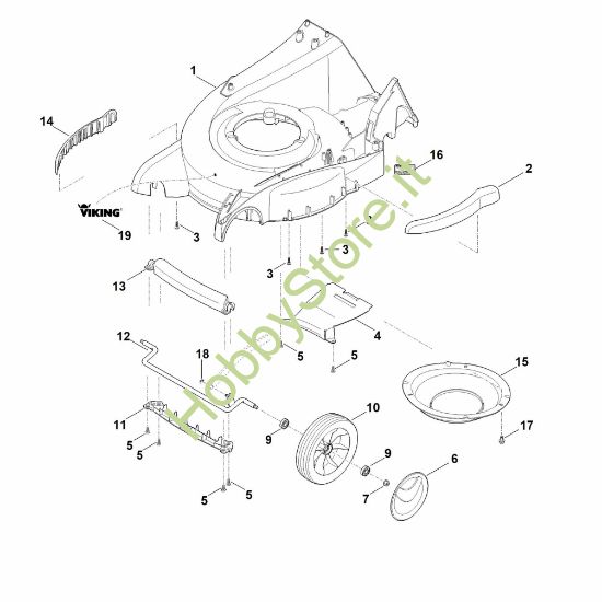 Picture of D - Scocca, asse anteriore MB 650.1 V