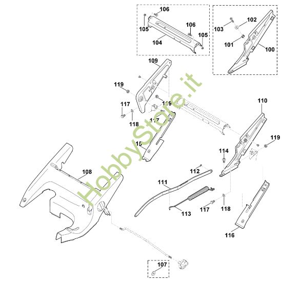 Picture of C1 - Telaio, regolazione altezza MB 655.1 G