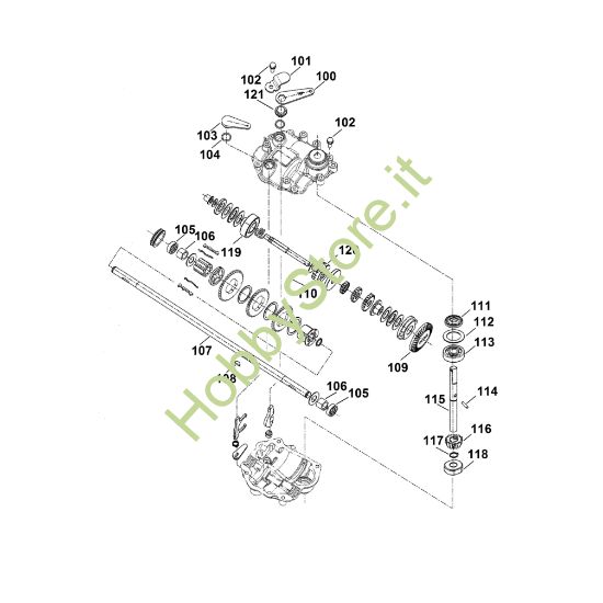 Picture of F - Riduttore MB 655.1 GS