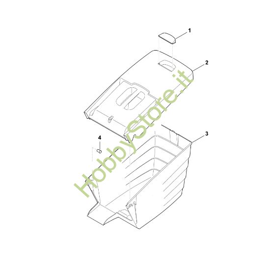 Picture of I - Cesto raccolta erba MB 655.1 GS