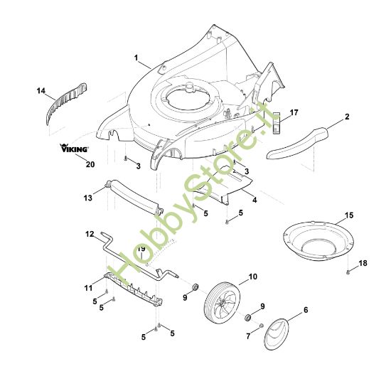 Picture of D - Scocca, asse anteriore MB 655.1 RS