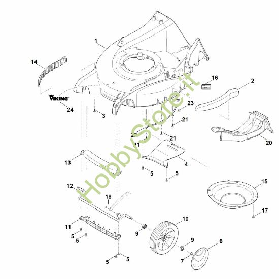 Picture of D - Scocca, asse anteriore MB 655.1 VM