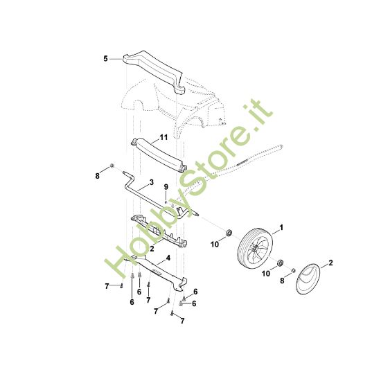 Picture of E - Asse anteriore MB 655.2 RS