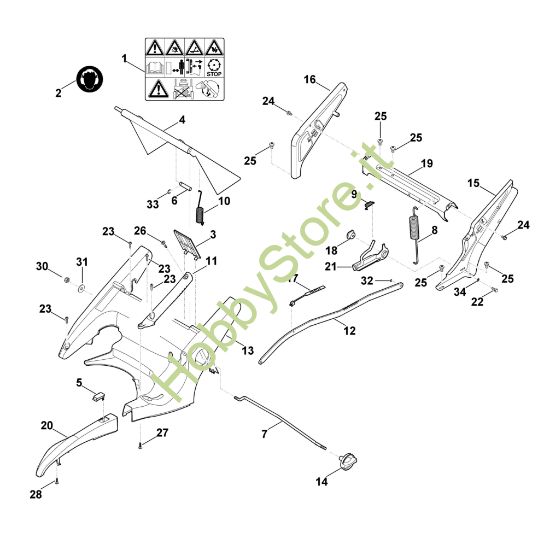 Picture of C - Telaio, regolazione altezza MB 750.2 KS