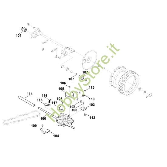 Picture of F1 - Asse posteriore, Trazione MB 750.2 KS
