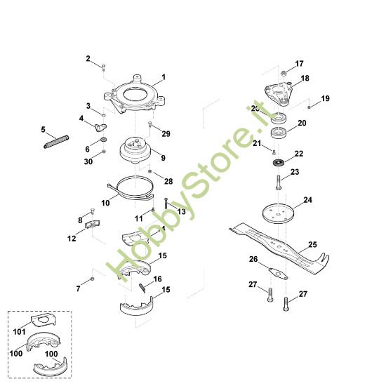 Picture of I - Lama, giunto lama MB 755.2 KS