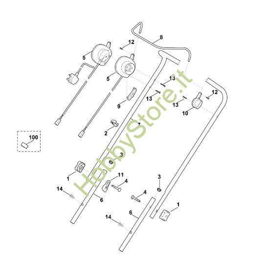 Picture of A - Manubrio ME 339.0