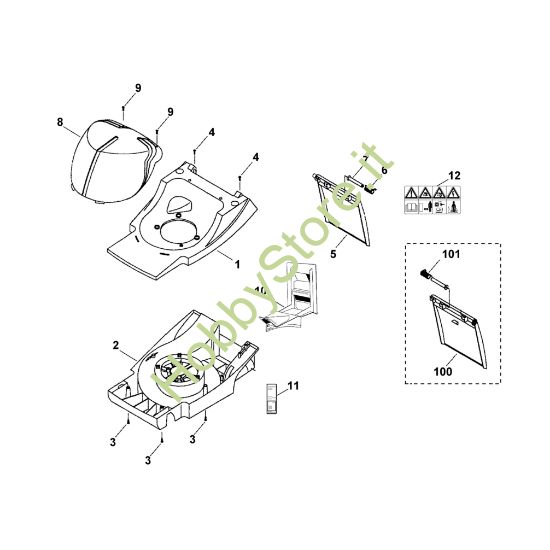 Picture of B - Corpo ME 400 M