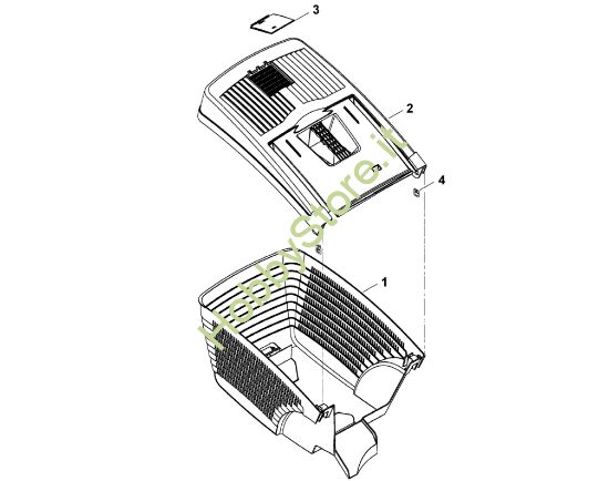 Picture of E - Cesto raccolta erba ME 443.0