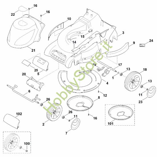 Picture of D - Scocca, autotelaio ME 545.0 C