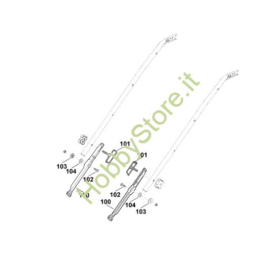 Picture of B1 - Parte inferiore manubrio ME 545.0 V