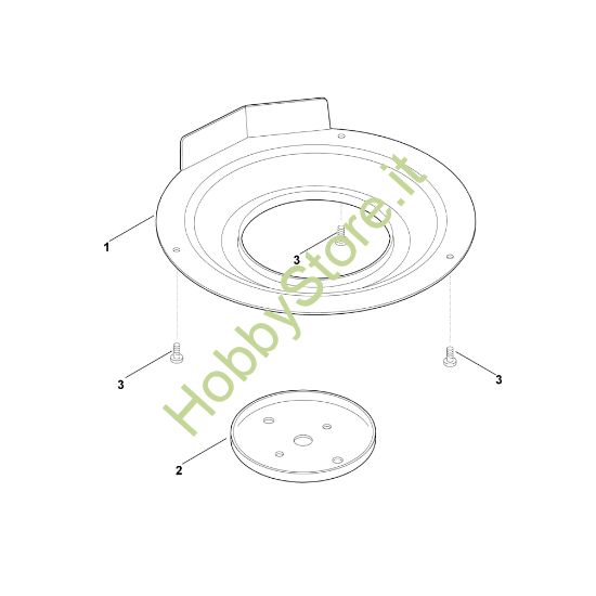 Picture of A - Sostegno Albero motore AKS 600 AKS 600