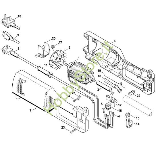 Picture of A - Elettromotore HEL 600