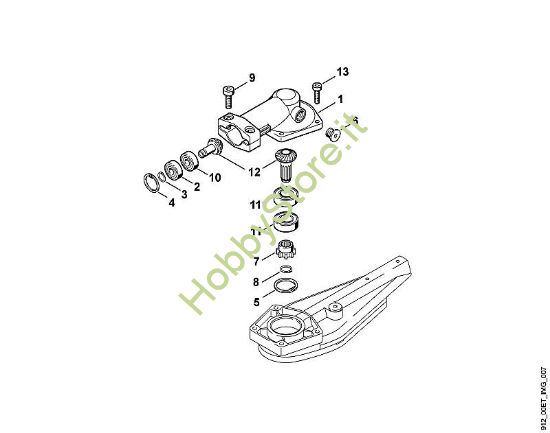 A - Cambio HG 100 Parti accessorie HG 100 della marca Viking