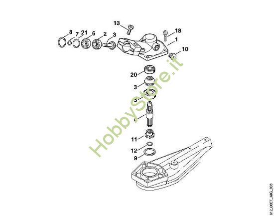 A - Cambio HG 300 Parti accessorie HG 300 della marca Viking