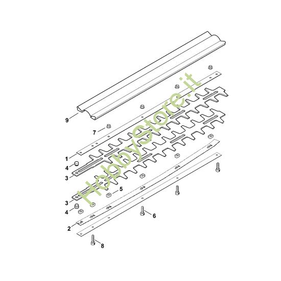 Picture of B1 - Sistema di taglio HG 300