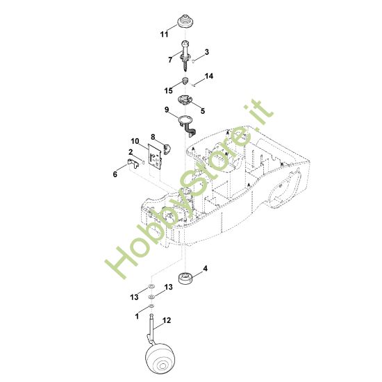 Picture of B - Sensore antiurto, ruota anteriore MI 322.0 C