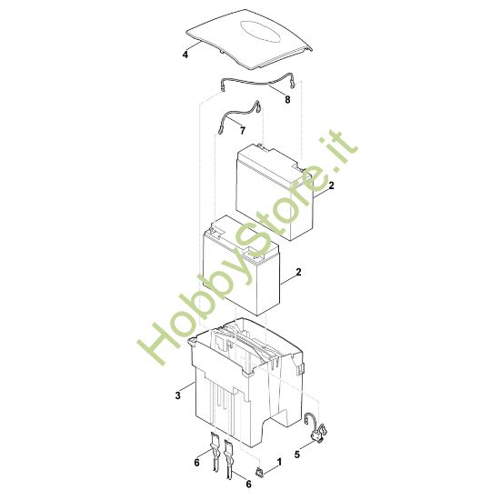 Picture of E - Batteria MI 555.0 C