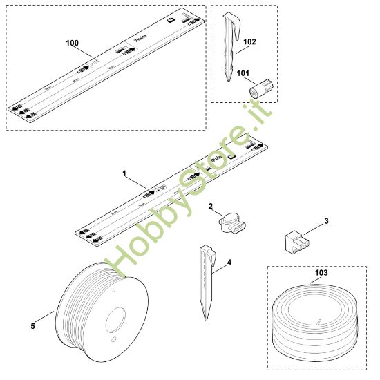 Picture of I - Materiale d'installazione MI 555.0 C
