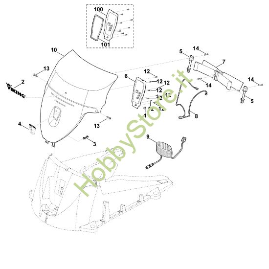 Picture of B - Coperchio ADO 555