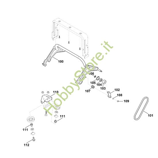 Picture of E1 - Asse posteriore, Trazione LB 540.1