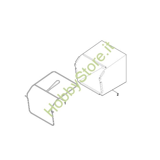 Picture of F - Cesto raccolta erba LE 240.0