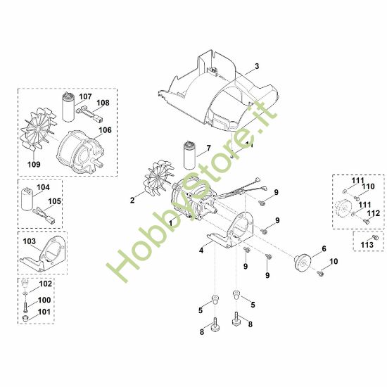 Picture of D - Elettromotore LE 540