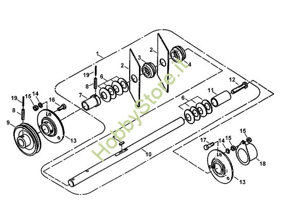 Picture of B - Albero lama RL 455 B