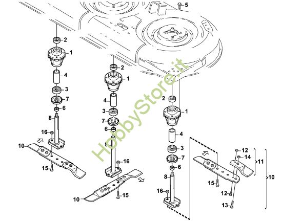 Picture of E - Sistema lame AME 848