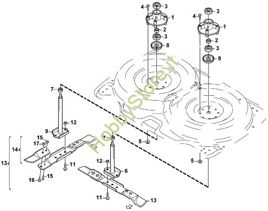 Picture of E - Sistema lame AMM 442