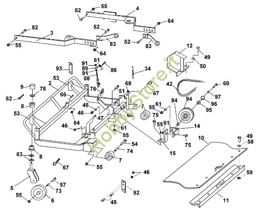 Picture of A - Scocca, sospensione ASM 836