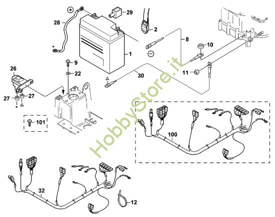 Picture of H - Componenti elettrici MF 440